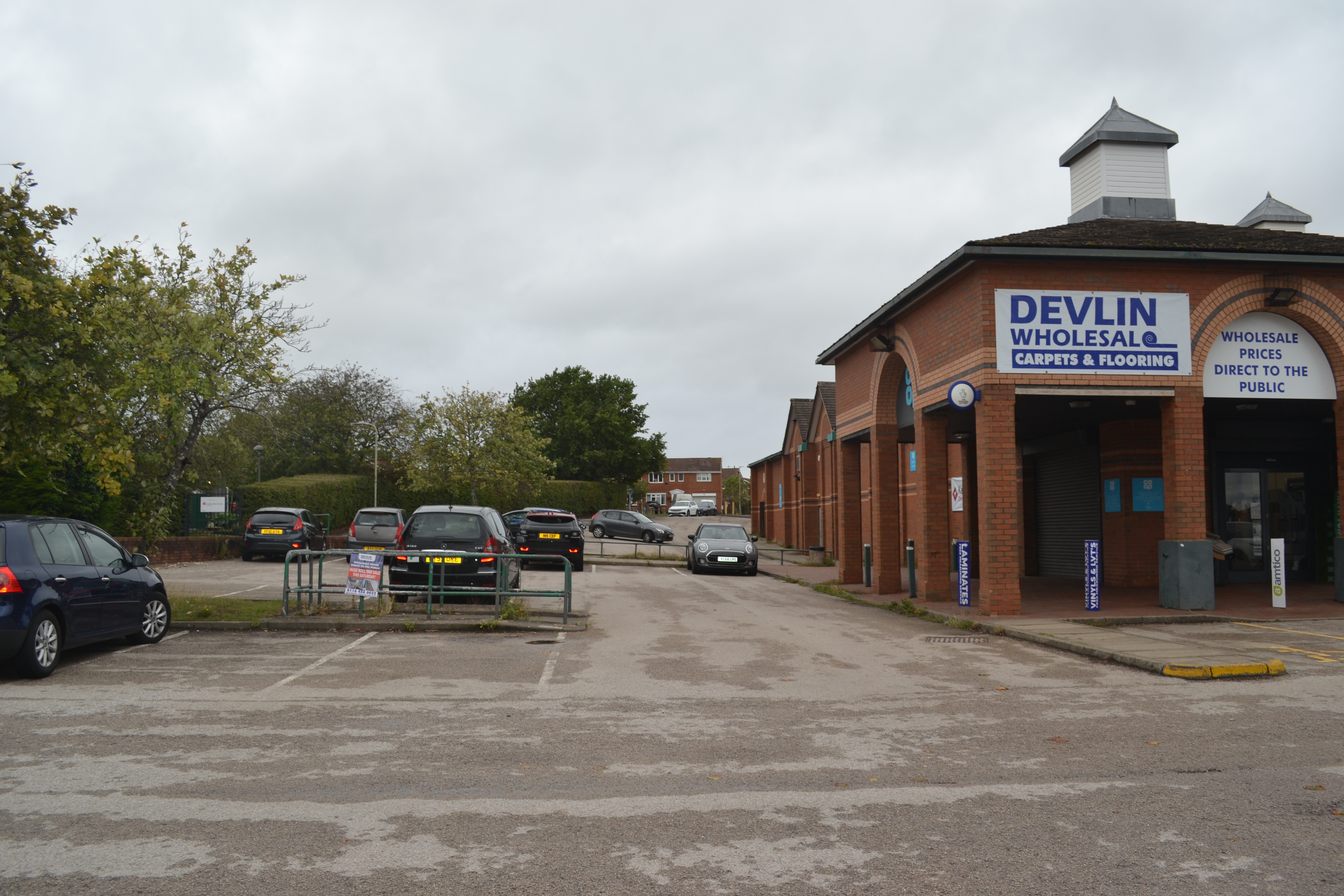 Leicester showroom interior